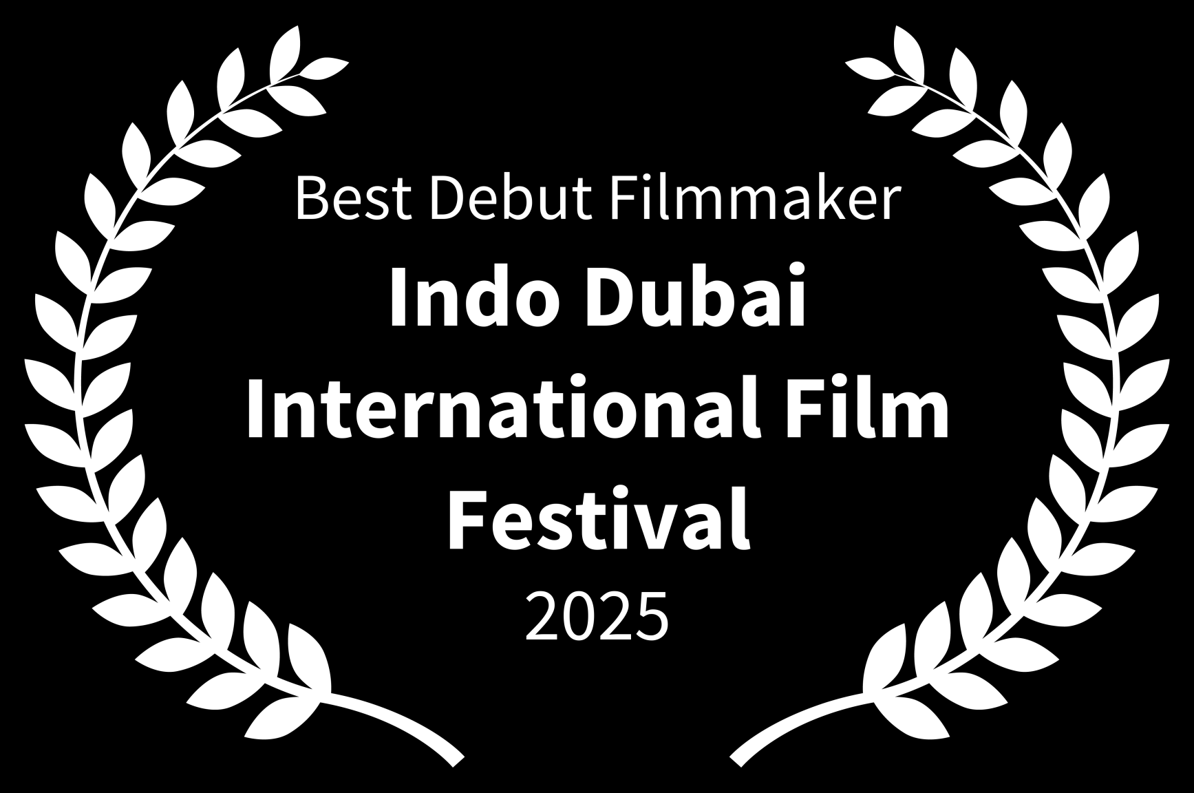 Best Debut Filmmaker - UAE laurel