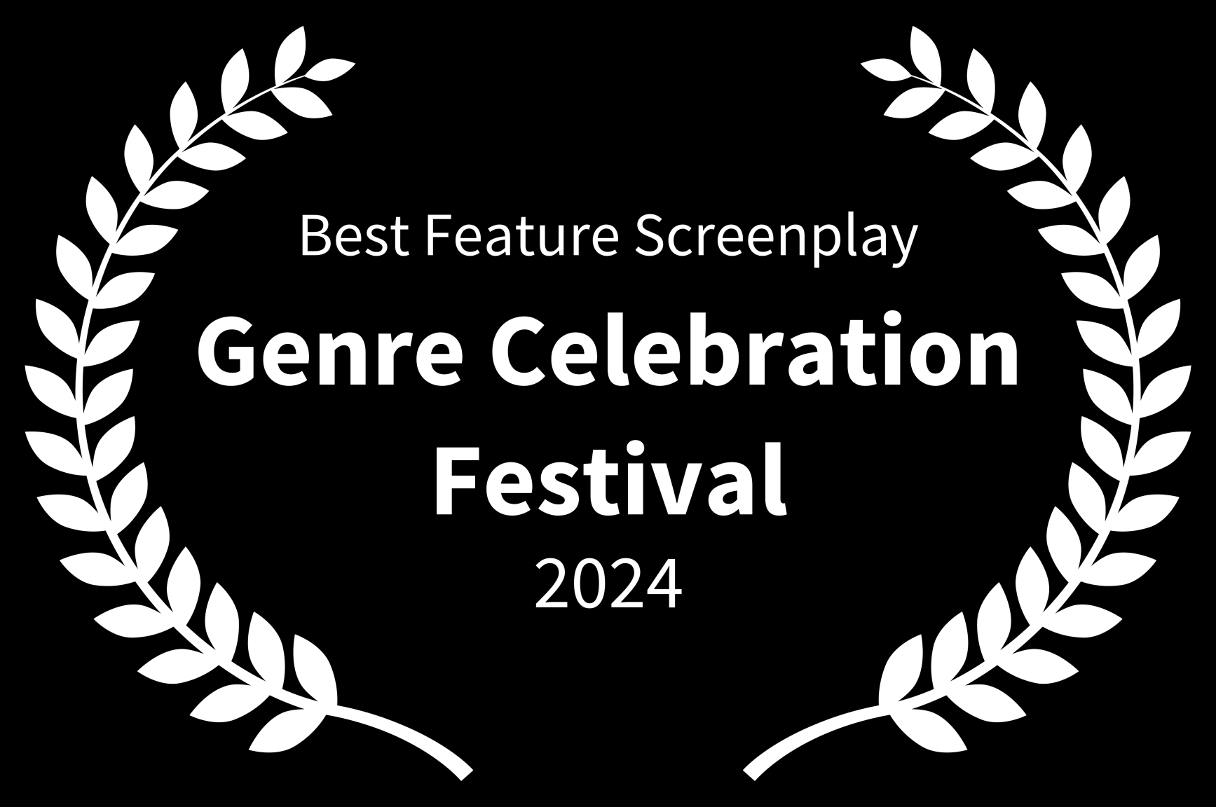 Best Feature Screenplay - Genre Celebration Festival 2024 laurel